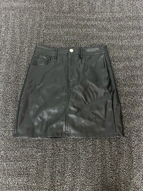 Nastygal Black Mini Skirt Womens Casual Skirts Sz 4